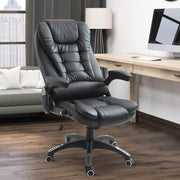 Pending - Aosom Office Chair Heated Massage Executive Office Chair High Back Swivel Leather Adjustable Vibrating Furniture - Available in 4 Colours