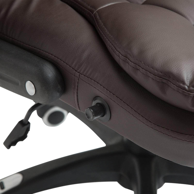 Pending - Aosom Office Chair Heated Massage Executive Office Chair High Back Swivel Leather Adjustable Vibrating Furniture - Available in 4 Colours