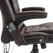 Pending - Aosom Office Chair Heated Massage Executive Office Chair High Back Swivel Leather Adjustable Vibrating Furniture - Available in 4 Colours