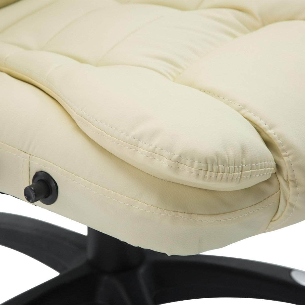 High Back Heated Massage Swivel Executive Office Chair in Faux