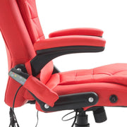 Pending - Aosom Office Chair Heated Massage Executive Office Chair High Back Swivel Leather Adjustable Vibrating Furniture - Available in 4 Colours