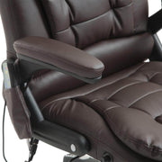 Pending - Aosom Office Chair Heated Massage Executive Office Chair High Back Swivel Leather Adjustable Vibrating Furniture - Available in 4 Colours