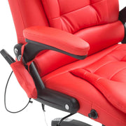 Pending - Aosom Office Chair Heated Massage Executive Office Chair High Back Swivel Leather Adjustable Vibrating Furniture - Available in 4 Colours