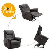 Pending - Aosom Recliner Chair Electric Power Lift Recliner Chair Stand Assist with Remote Control - Brown