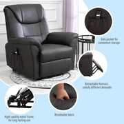 Pending - Aosom Recliner Chair Electric Power Lift Recliner Chair Stand Assist with Remote Control - Brown