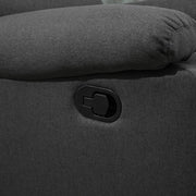 Pending - Aosom Reclining Armchair Single Recliner Sofa Lounge Linen Fabric Manual Adjustable Reclining Armchair with Padded Back for Home Theater Living Room  - Available in 2 Colours