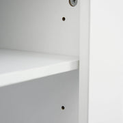 Pending - Aosom Rolling Kitchen Island Trolley Cart Spice Rack Towel Rack Drawer Wood Top  - White