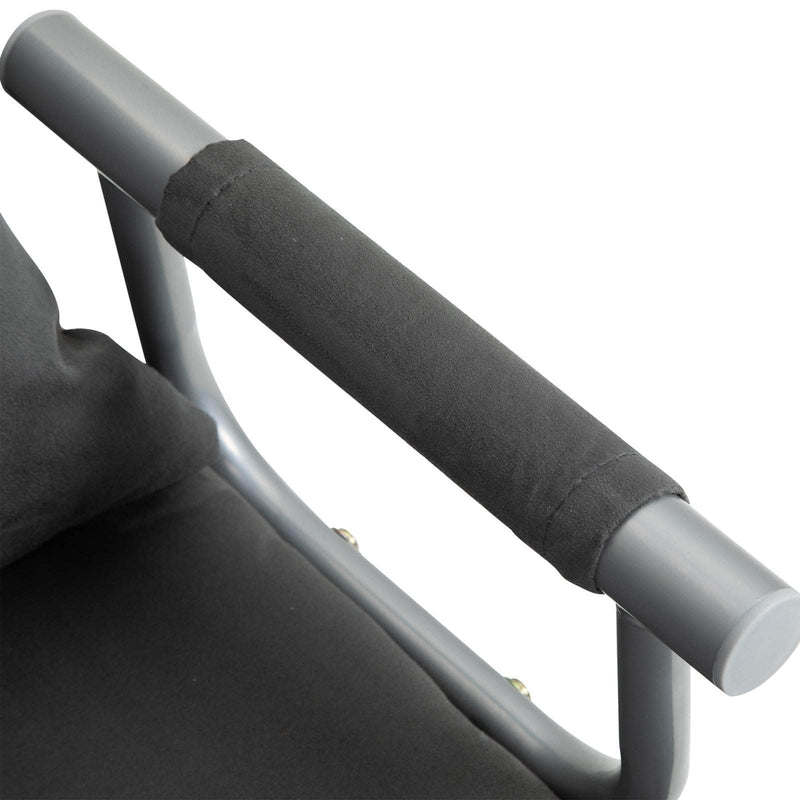 Pending - Aosom Sofa Two Person Convertible Sofa Bed Folding Arm w/ Pillow - Grey