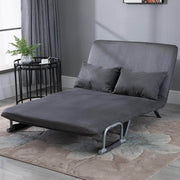 Pending - Aosom Sofa Two Person Convertible Sofa Bed Folding Arm w/ Pillow - Grey