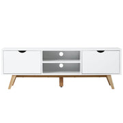 Pending - Aosom TV Stand TV Stand Shelf Media Entertainment Center Modern Living Room Elegent Style - White