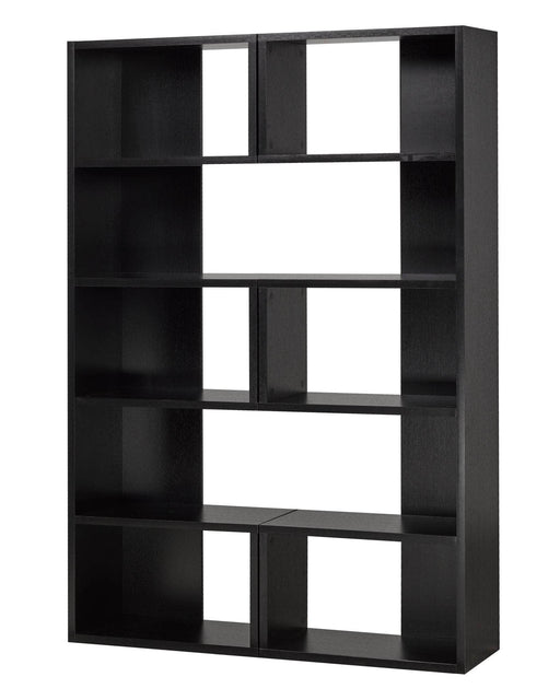 Pending - Brassex Inc. Bookcase Black Multi-Tier Display Shelf Bookcase - Available in 3 Colours