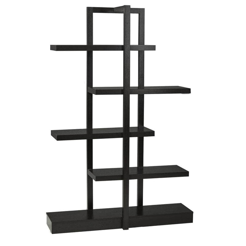 Pending - Brassex Inc. Bookcase Multi-Tier Display Shelf Bookcase in Dark Cherry