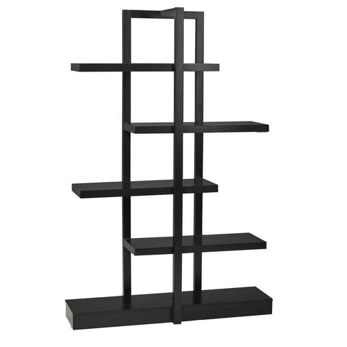 Pending - Brassex Inc. Bookcase Multi-Tier Display Shelf Bookcase in Dark Cherry