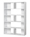 Pending - Brassex Inc. Bookcase White Multi-Tier Display Shelf Bookcase - Available in 3 Colours