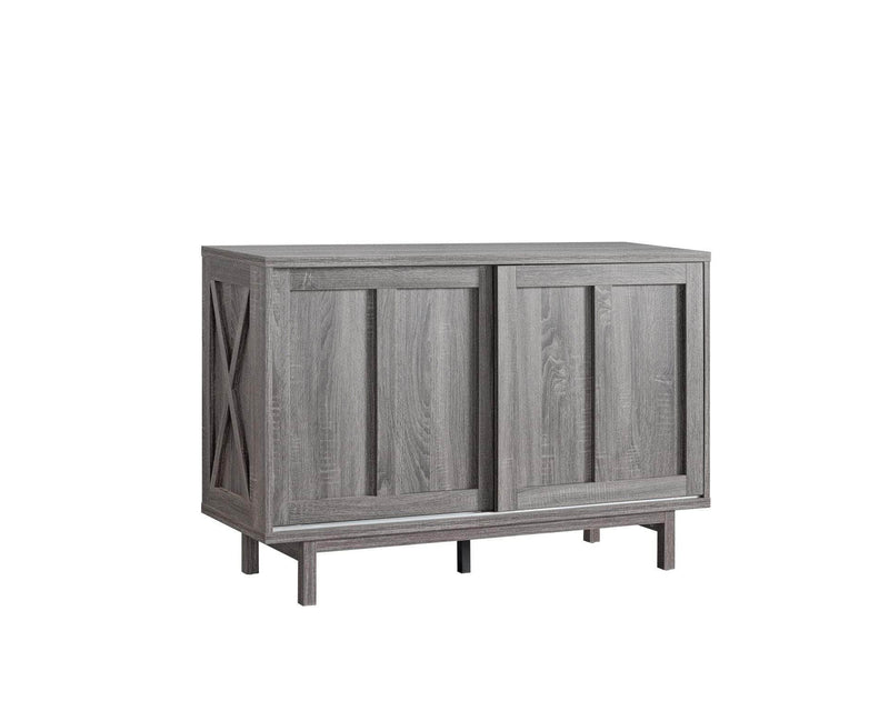 Pending - Brassex Inc. Buffet Buffet / Server With Sliding Doors in Grey