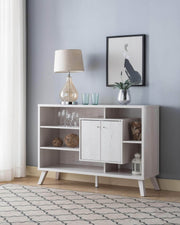 Pending - Brassex Inc. Buffet Multi-Tier Buffett / Server With Storage - Available in 3 Colours