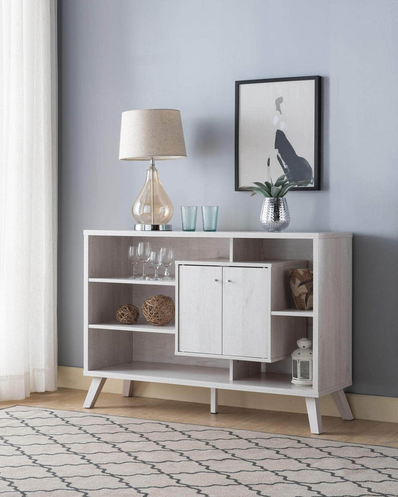 Pending - Brassex Inc. Buffet Multi-Tier Buffett / Server With Storage - Available in 3 Colours