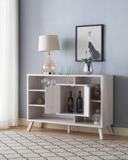 Pending - Brassex Inc. Buffet Multi-Tier Buffett / Server With Storage - Available in 3 Colours