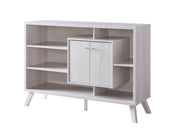 Pending - Brassex Inc. Buffet White Oak Multi-Tier Buffett / Server With Storage - Available in 3 Colours