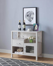 Pending - Brassex Inc. Cabinet Display Storage Entryway Cabinet - Available in 3 Colours