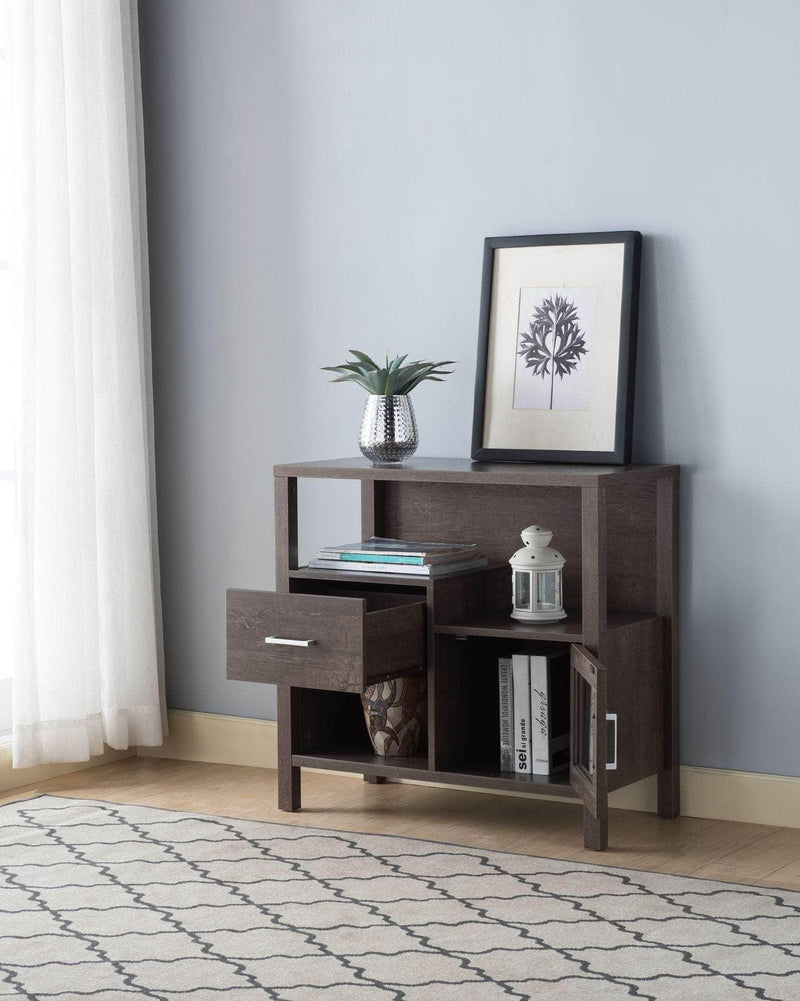 Pending - Brassex Inc. Cabinet Display Storage Entryway Cabinet - Available in 3 Colours