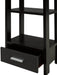 Pending - Brassex Inc. Cabinet Multi-Tier Display Cabinet, Black