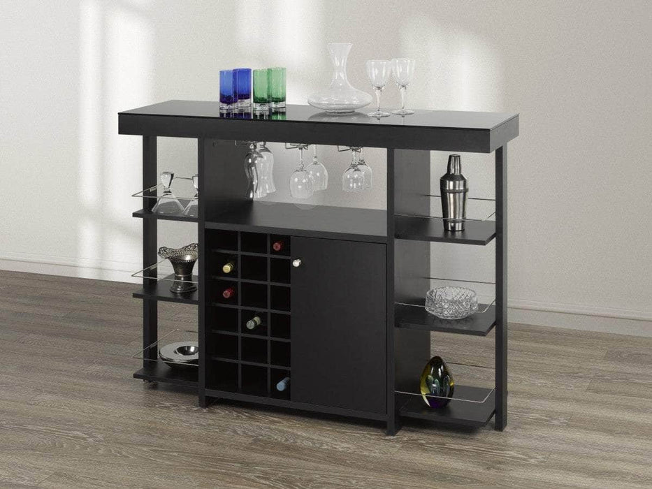 Pending - Brassex Inc. Cabinet Soho Bar Cabinet - Available in 2 Colours
