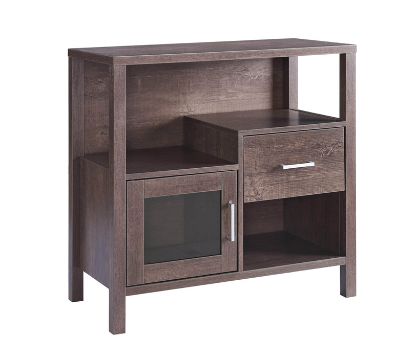 Pending - Brassex Inc. Cabinet Walnut Oak Display Storage Entryway Cabinet - Available in 3 Colours