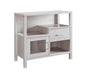 Pending - Brassex Inc. Cabinet White Oak Display Storage Entryway Cabinet - Available in 3 Colours