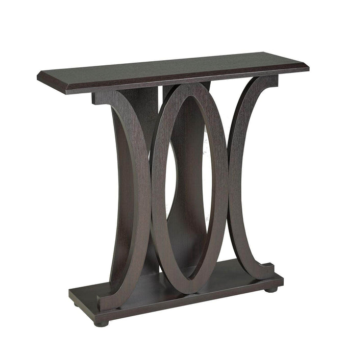 Pending - Brassex Inc. Console Table Dark Cherry Harper Console Table - Available in 2 Colours