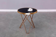 Pending - Brassex Inc. End Table Avery Accent Table - Available in 2 Colours