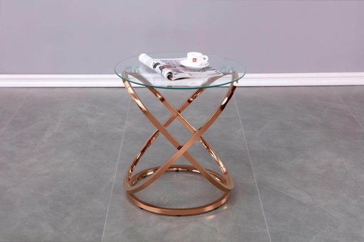 Pending - Brassex Inc. End Table Cairo Accent Table - Available in 2 Colours