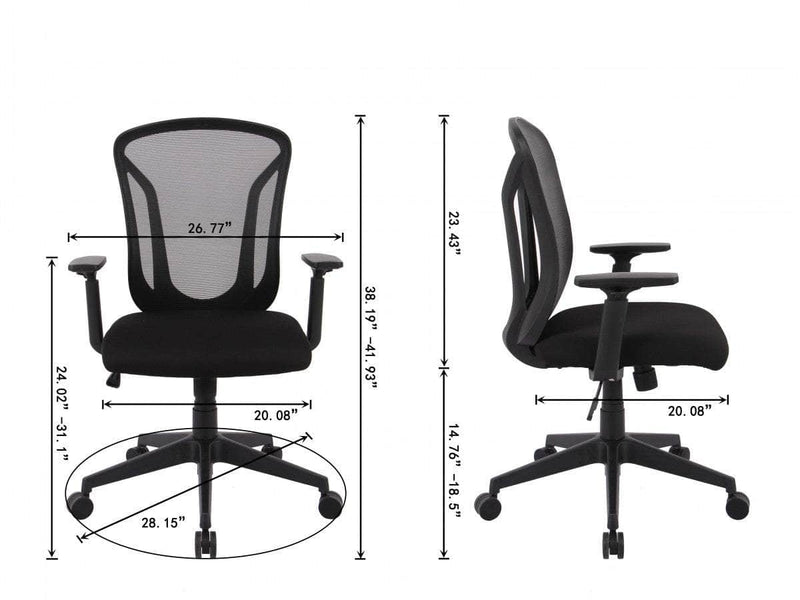Pending - Brassex Inc. Office Chair Office Chair - Available in 3 Colours