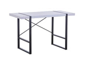 Pending - Brassex Inc. Office Desk White Alexis Desk - Available in 2 Colours