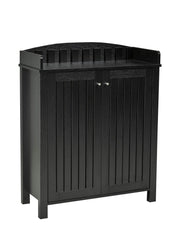 Pending - Brassex Inc. Shoe Cabinet Black Multi-Tier Shoe Cabinet - Available in 4 Colours