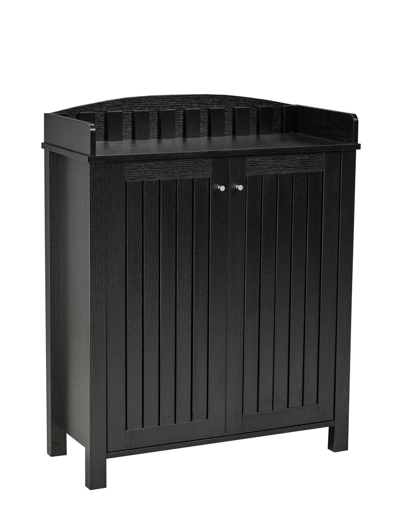 Pending - Brassex Inc. Shoe Cabinet Black Multi-Tier Shoe Cabinet - Available in 4 Colours