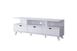 Pending - Brassex Inc. TV Stand White Alero 60" TV Stand - Available in 2 Colours