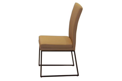  Corcoran Chair Moka Moka Leather Chairs (Set of 2)