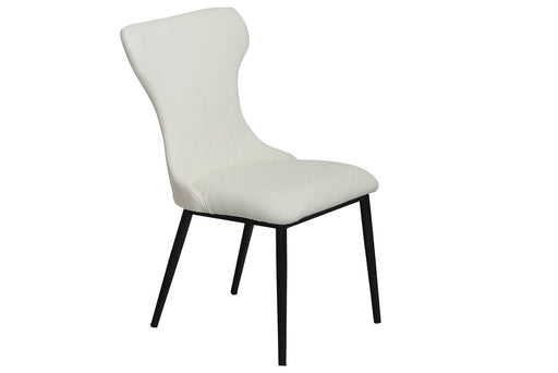 Corcoran Chair White Leather Chairs (Set of 2) - Available in 3 Colours