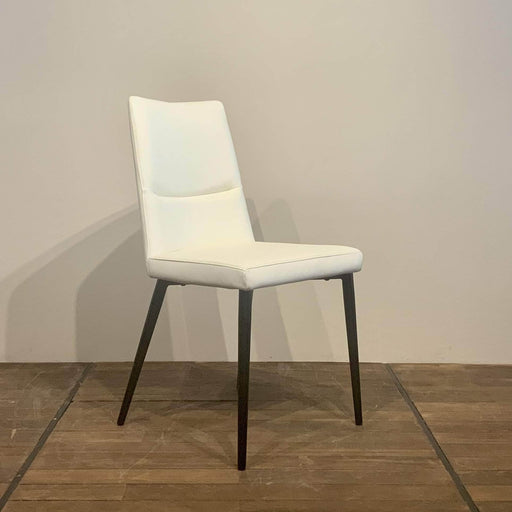 Pending - Corcoran Dining Chair White NH-6608 Leather Chairs (Set of 2) - Available in 2 Colours