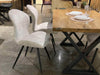 NH-6701 Fabric Chairs in Ice Grey