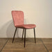 NH-6700 Velvet Fabric Chairs in Pink