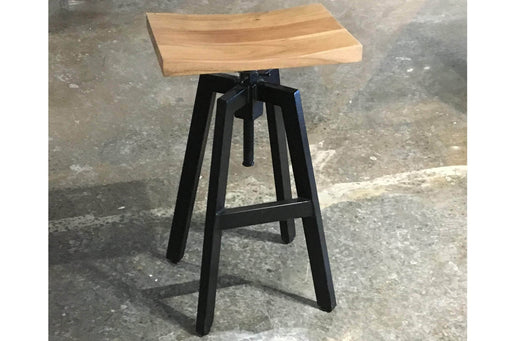  Corcoran Stool Acacia Adjustable Stool - Available with 2 Wood Types
