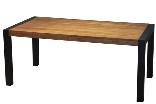  Corcoran Table Acacia Acacia 70'' Dining Table with Black Legs - Available with 3 Wood Types