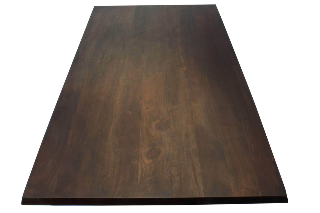  Corcoran Table Dark Acacia 80'' Dining Table - Available with 4 Leg Styles