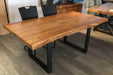 Pending - Corcoran Table Live Edge Acacia Table L 72" - Available with 6 Leg Styles