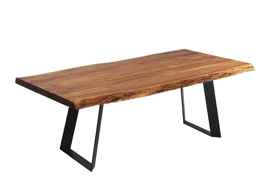 Pending - Corcoran Table Victor Legs Live Edge Acacia Table L 72" - Available with 6 Leg Styles