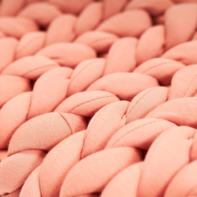 Pending - Hush Blankets Blanket Cotton / Burnt Orange Hush Knit Weighted Blanket - Available in 2 Materials and 7 Colours