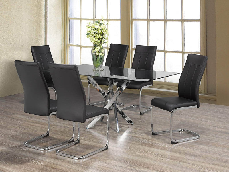 Pending - IFDC 7 Piece Dining Set - Available in 3 Colours