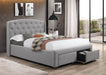 Pending - IFDC Fabric Bed With 2 Front Pull Out Drawers - Available in 3 Sizes